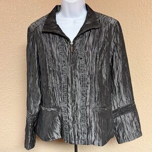 4/$15 Textured Metallic Jacket
